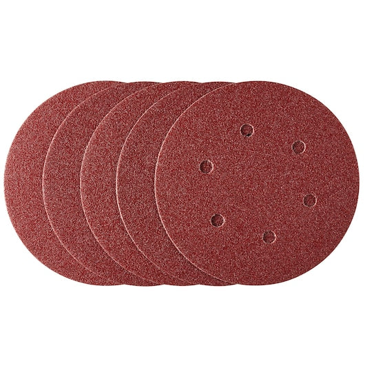 Stanley (STA32342-XJ) 150mm 80g Random Orbit Sander Discs (5 Pk)