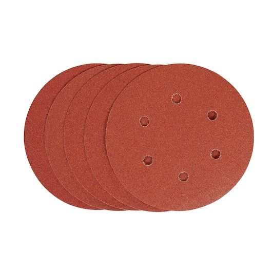 Discos para lixadeira orbital aleatória Stanley (STA32347-XJ) de 150 mm e 120 g (pacote com 5)