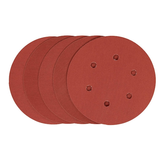 Discos para lixadeira orbital aleatória Stanley (STA32357-XJ) de 150 mm e 320 g (pacote com 5)