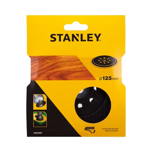 Stanley (STA32407-XJ) Plato redondo de 125 mm para lijadora múltiple B+D