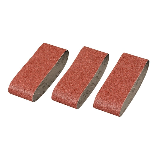 Lixas de cinta Stanley (STA33061-XJ) 65 x 410 mm, grão 40 (pacote com 3)