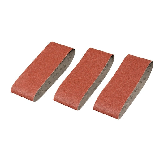 Stanley (STA33156-XJ) 75 x 510mm 60g Sanding Belts (3 Pk)