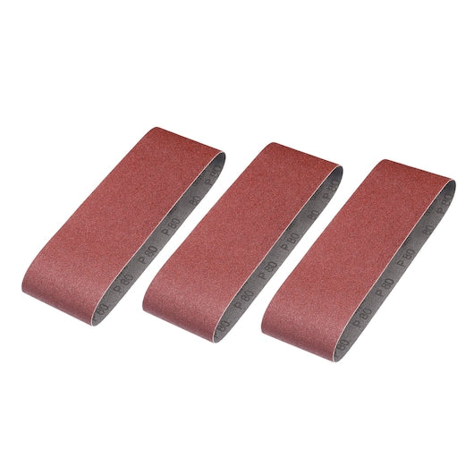 Lixas de cinta Stanley (STA33191-XJ) 75 x 533 mm, grão 80 (pacote com 3)