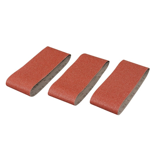 Lixas de cinta Stanley (STA33241-XJ) 100 x 560 mm, grão 40 (pacote com 3)