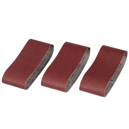 Lixas de cinta Stanley (STA33251-XJ) 100 x 560 mm, 80 g (pacote com 3)
