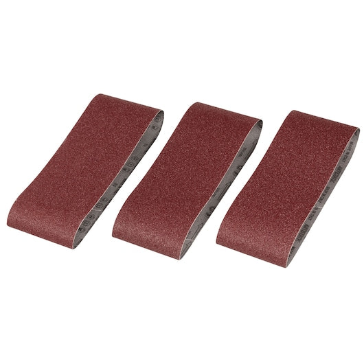Lixas de cinta Stanley (STA33276-XJ) 100 x 620 mm, grão 60 (pacote com 3)