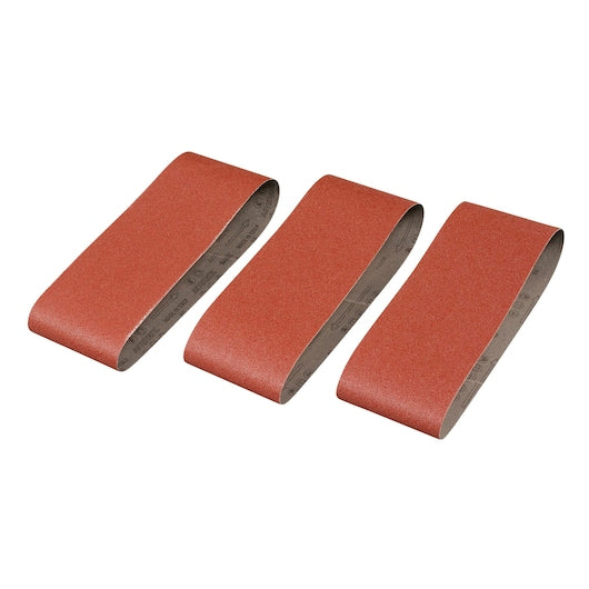 Lixas de cinta Stanley (STA33451-XJ) 100 x 610 mm, 80 g (pacote com 3)