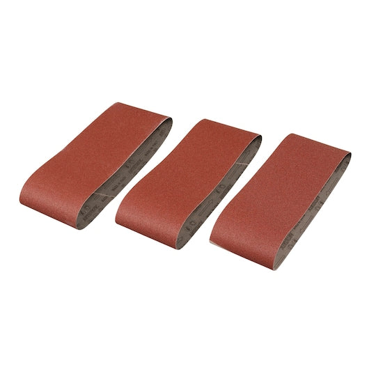 Lixas de cinta Stanley (STA33456-XJ) 100 x 610 mm, 100 g (pacote com 3)