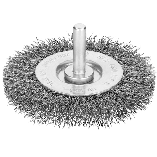 Escova de aço inoxidável ondulada Stanley (STA36002-XJ) 75x10mm, 10mm de espessura