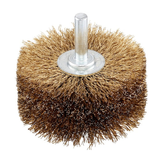 Escova de arame revestida de latão Stanley (STA36017-XJ), 80 x 40 mm, 35 mm de espessura