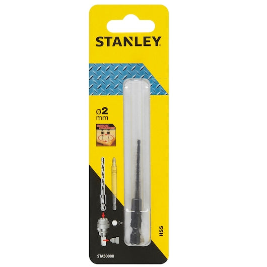 Broca Stanley (STA50008-XJ) 2 x 25mm HSS com encaixe hexagonal para metal