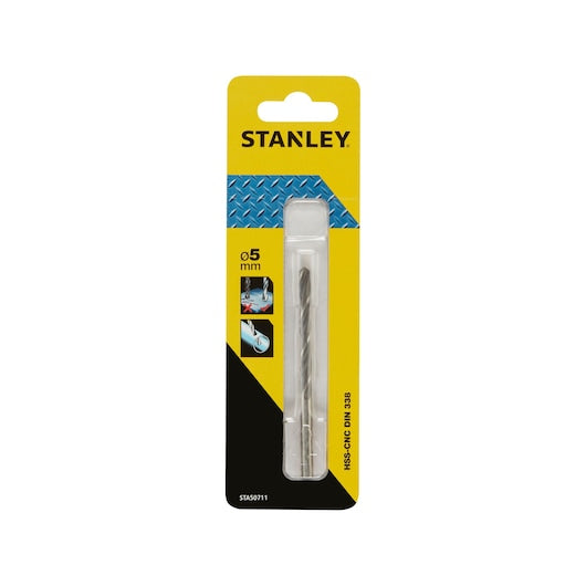 Broca para metal HSS-CNC Stanley (STA50711-QZ) de 5 x 86 mm