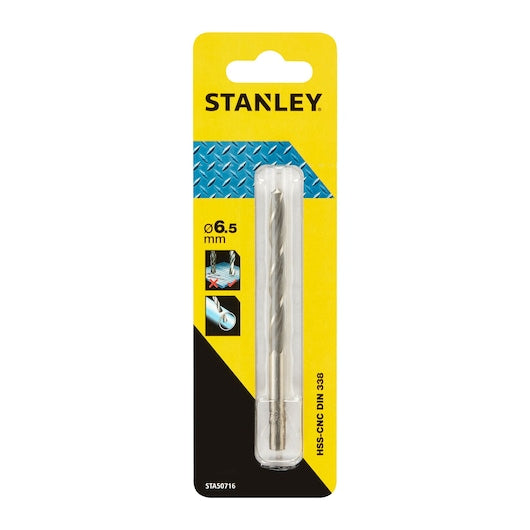 Stanley (STA50716-QZ) 6.5 x 101mm HSS-CNC Metal Drill Bit