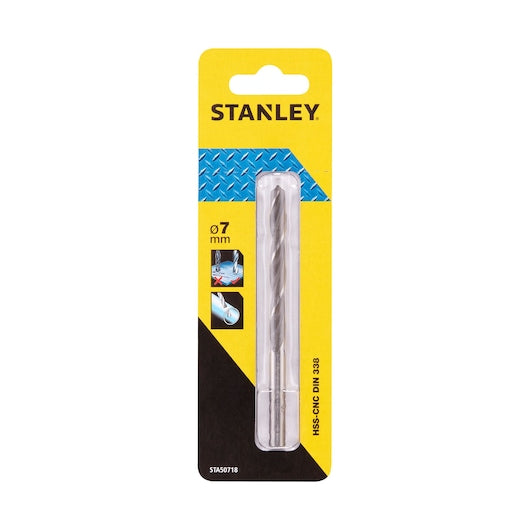 Broca para metal HSS-CNC Stanley (STA50718-QZ) de 7 x 109 mm