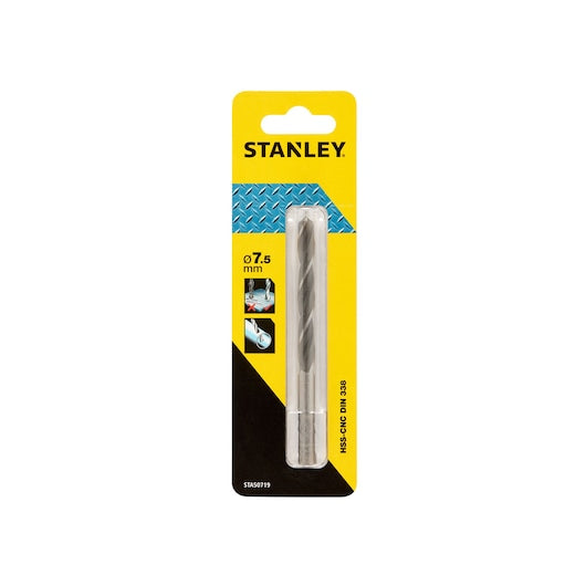 Broca para metal Stanley (STA50719-QZ) 7,5 x 109 mm HSS-CNC