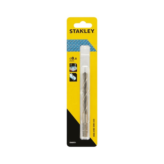 Broca para metal Stanley (STA50721-QZ) 8,5 x 117 mm HSS-CNC