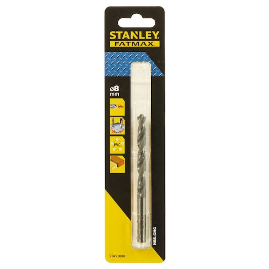 Broca de precisión para metal Stanley (STA51088-QZ) FATMAX® de 8 x 117 mm