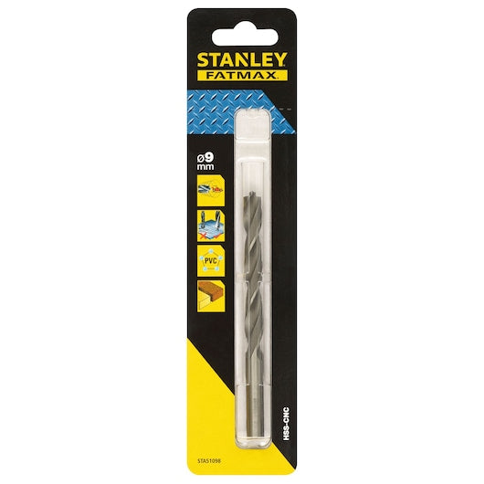 Stanley (STA51098-QZ) FATMAX® 9 x 125mm Precision Metal Drill Bit