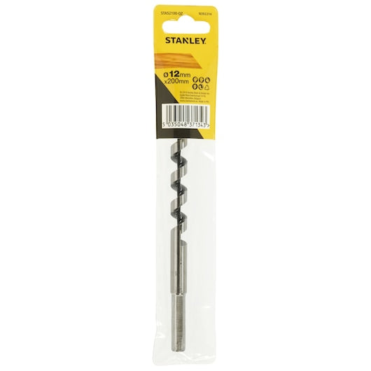Broca helicoidal para madeira Stanley (STA52100-QZ) 12 x 200 mm