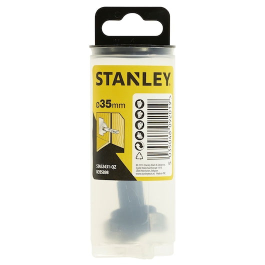 Stanley (STA52431-QZ) Cortador de orificios para bisagras de 35 x 55 mm