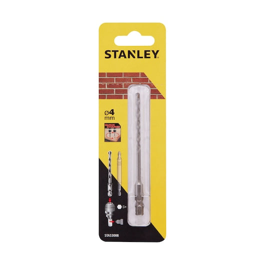 Stanley (STA53008-XJ) 4 x 50mm Masonry Hex Shank Drill Bit