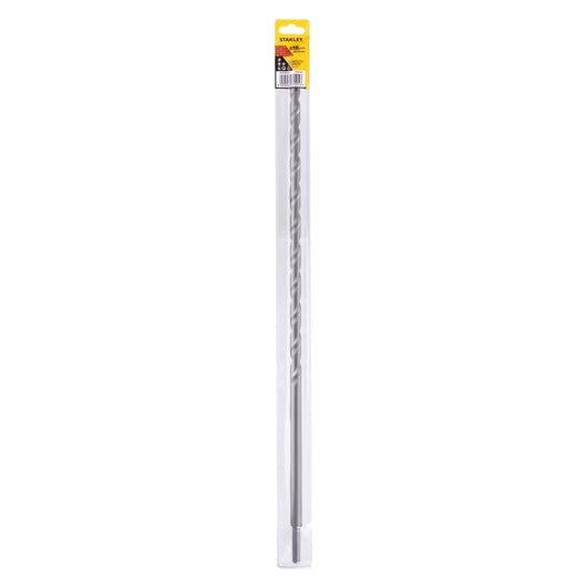 Stanley (STA53430-XJ) Broca padrão para alvenaria Ø16mm, comprimento da ranhura 400mm / comprimento total 600mm