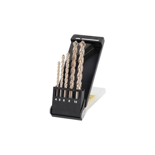 Stanley (STA56099-QZ) 4-10mm Precision Masonry Drill Bit Set (5 pc.)
