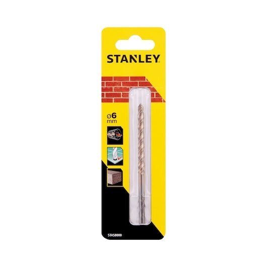 Broca de precisão para alvenaria Stanley (STA58000-QZ) 6 x 100 mm
