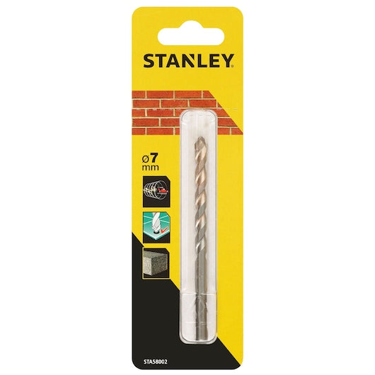 Broca de precisión para mampostería Stanley (STA58002-QZ) de 7 x 100 mm