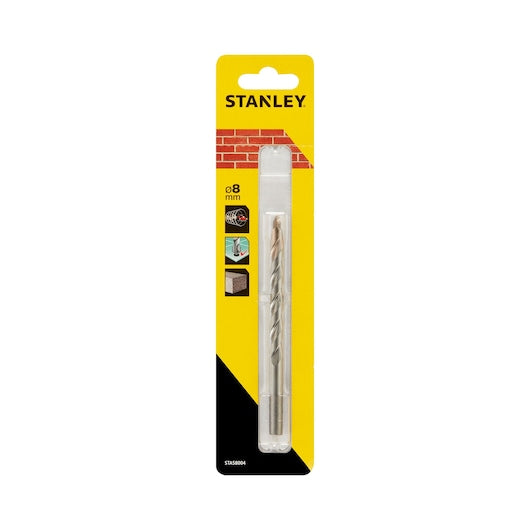 Stanley (STA58004-QZ) 8 x 120mm Precision Masonry Drill Bit