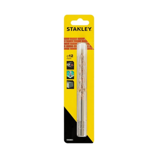 Broca de precisão para alvenaria Stanley (STA58051-QZ) 12 x 150 mm