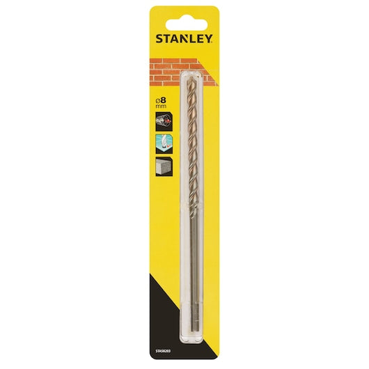 Broca de precisão para alvenaria Stanley (STA58203-QZ) 8 x 200 mm