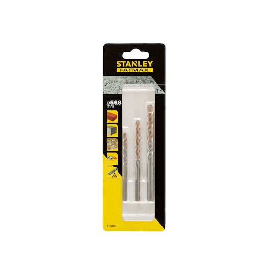 Brocas para concreto Stanley (STA58680-QZ) FATMAX® 5-8mm (3 peças)