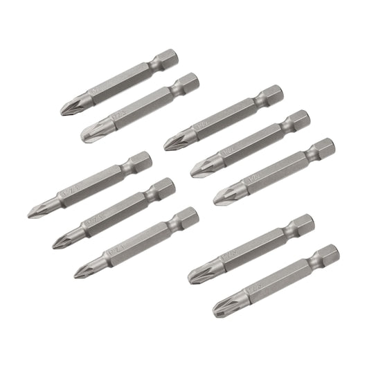 Jogo de Pontas de Chave de Fenda Stanley (STA60180-XJ) 10x 50mm Pozi