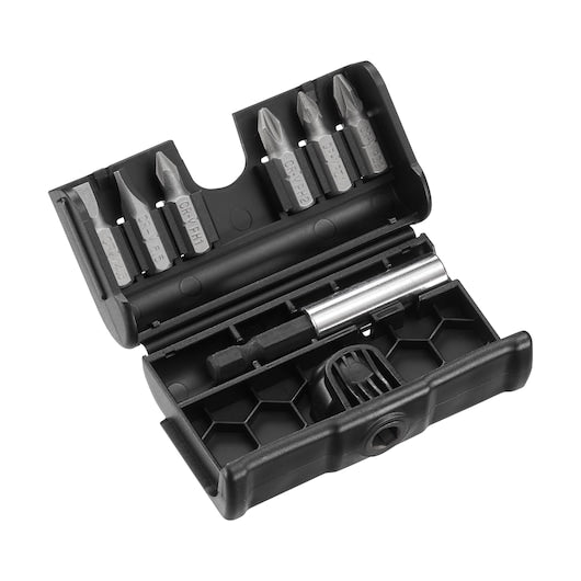 Juego de 6 puntas de destornillador Stanley (STA60480-XJ) de 25 mm con portapuntas magnético