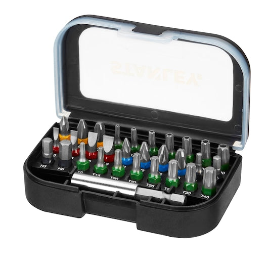 Conjunto Stanley (STA60491M-XJ) 12x 31 peças SDB com código de cores