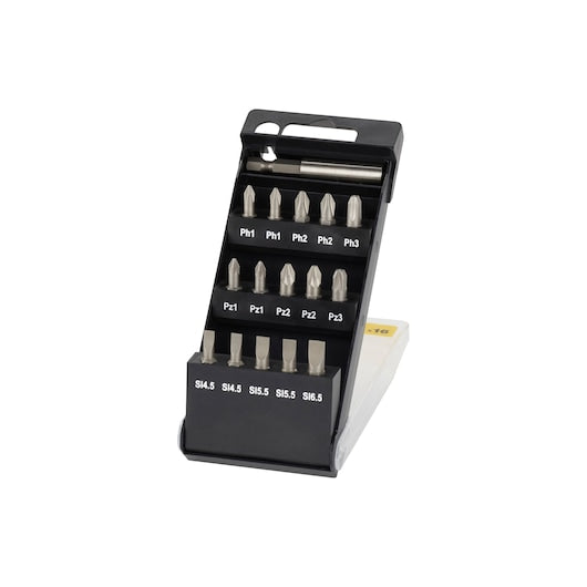 Conjunto de bits Stanley (STA60506-XJ) FATMAX® com suporte magnético (15 peças)