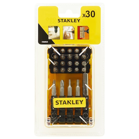 Stanley (STA60525-XJ) 25mm and 50mm Screwdriver Bit Set With Magnetic Bit Holder Set (29 pc.)