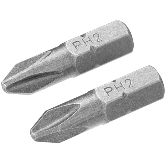 Stanley (STA61021-XJ) 25mm PH2 Screwdriver Bits (2 Pk)
