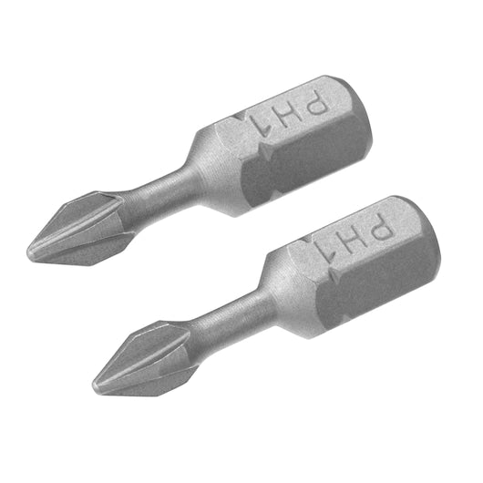 Stanley (STA62020-XJ) FATMAX® 25mm PH1 Pontas de Chave de Fenda Torsional (Pacote com 2)
