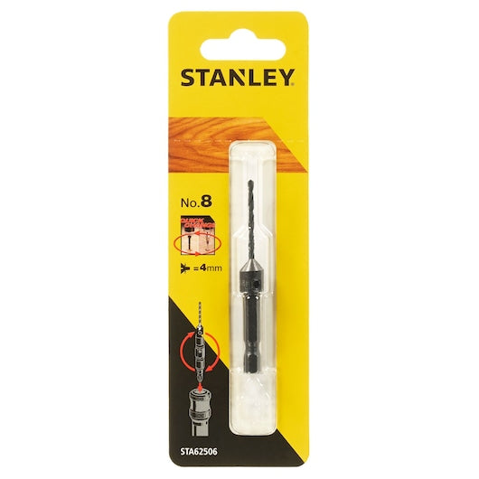 Broca piloto Stanley (STA62506-XJ) com escareador 8x67mm