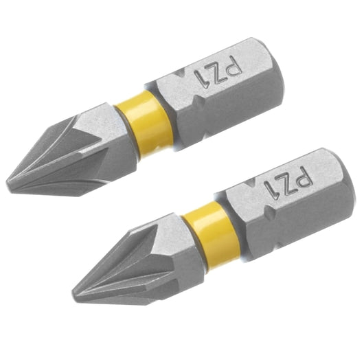 Stanley (STA62650-XJ) Parafuso PZ1 de 25 mm (Pacote com 2)