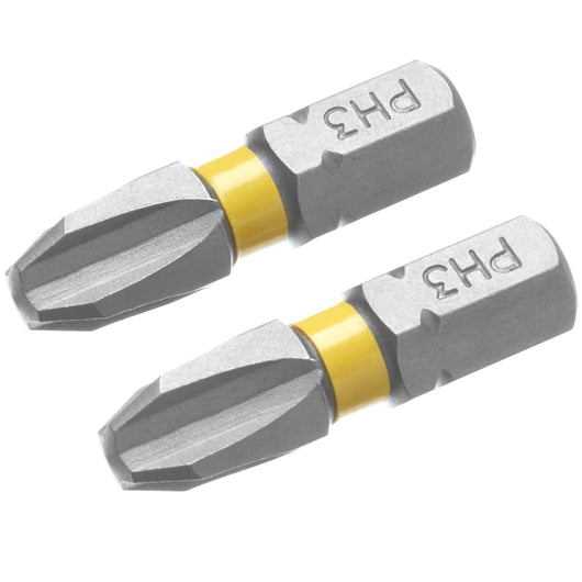 Porta-bits Stanley (STA62680-XJ) PH3 de 25 mm (pacote com 2)
