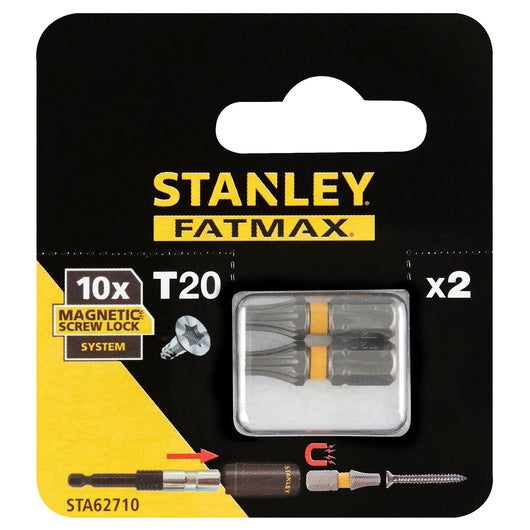 Stanley (STA62710-XJ) Parafuso de fixação T20 25mm x2