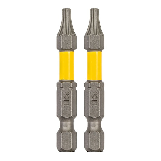 Stanley (STA62905-XJ) Tornillo de seguridad T15 de 50 mm (paquete de 2)
