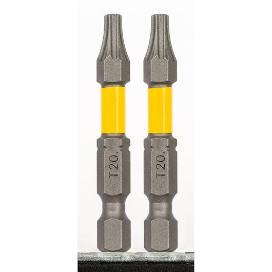 Stanley (STA62910-XJ) Parafuso de 50 mm T20 com trava (pacote com 2)
