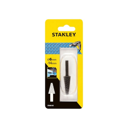 Lima cônica Stanley (STA66185-QZ) para metal 6-14x35mm