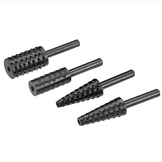 Conjunto de 4 limas de perfil Stanley (STA66195-QZ) para madeira e metal.