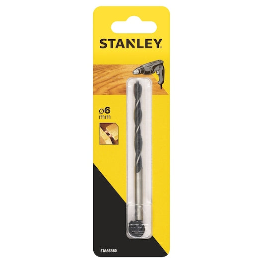 Broca para madeira Stanley (STA66380-QZ) com limitador de profundidade 6x100mm