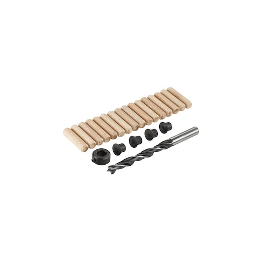Conjunto completo de brocas, pinos, pontas e limitadores de profundidade Stanley (STA66402-QZ) (22 peças)
